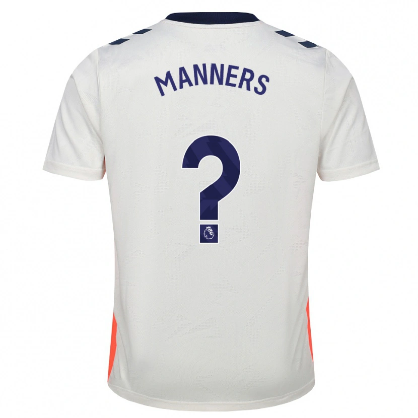 Danxen Kvinnor Charlie Manners #0 Vit Orange Kungligt Blå Bortatröja Matchtröjor 2026/27 Tröjor T-Tröja