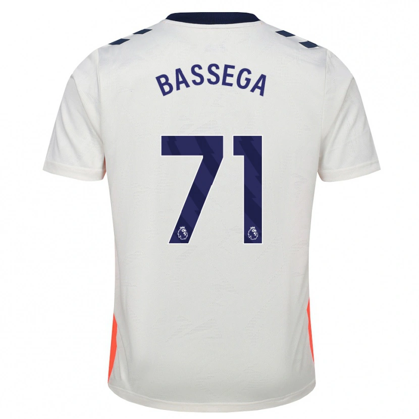 Danxen Kvinnor Nsemi Bassega #71 Vit Orange Kungligt Blå Bortatröja Matchtröjor 2026/27 Tröjor T-Tröja