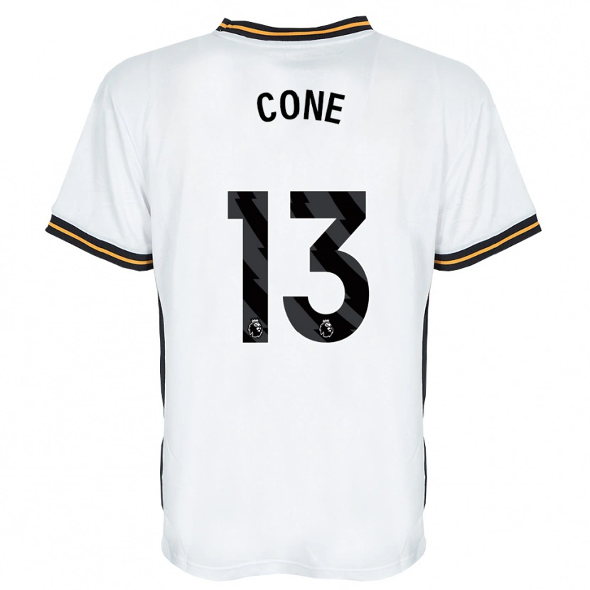 Danxen Kvinnor Sharla Cone #13 Vit Orange Svart Bortatröja Matchtröjor 2026/27 Tröjor T-Tröja