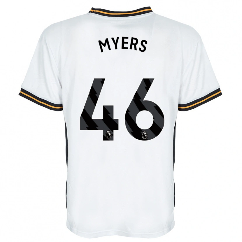 Danxen Kvinnor Zane Myers #46 Vit Orange Svart Bortatröja Matchtröjor 2026/27 Tröjor T-Tröja