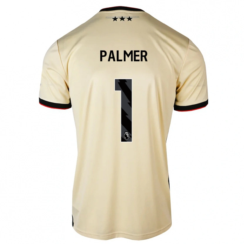 Danxen Kvinnor Alex Palmer #1 Citronkaka Svart Röd Bortatröja Matchtröjor 2026/27 Tröjor T-Tröja