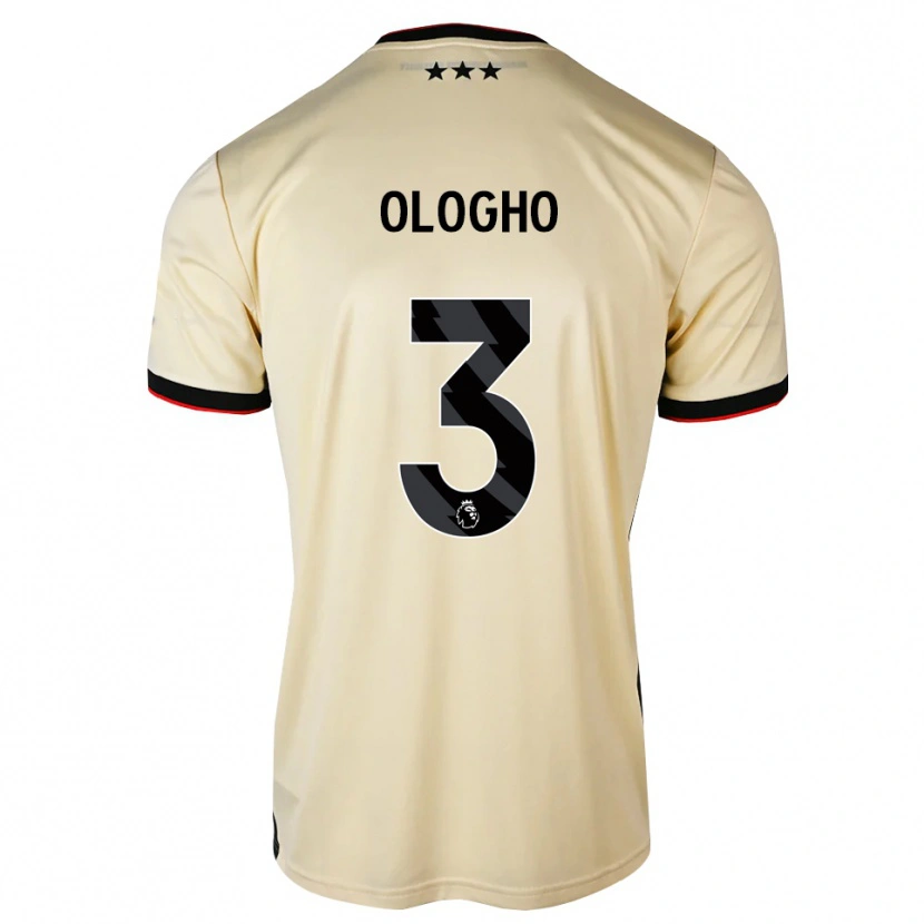 Danxen Kvinnor Daniel Ologho #3 Citronkaka Svart Röd Bortatröja Matchtröjor 2026/27 Tröjor T-Tröja
