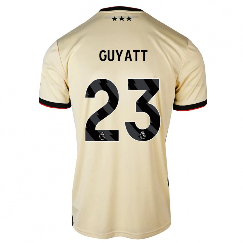 Danxen Kvinnor Shauna Guyatt #23 Citronkaka Svart Röd Bortatröja Matchtröjor 2026/27 Tröjor T-Tröja
