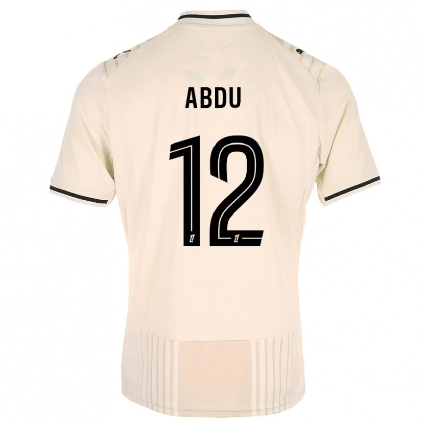 Danxen Kvinnor Abdu Conté #12 Gammal Spets Svart Antikvit Bortatröja Matchtröjor 2026/27 Tröjor T-Tröja