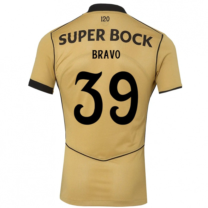 Danxen Kvinnor Bravo #39 Gyllene Svart Bortatröja Matchtröjor 2026/27 Tröjor T-Tröja