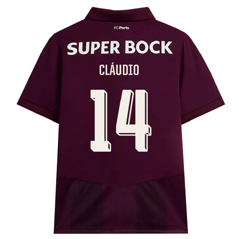 Danxen Kvinnor Cláudio Ramos #14 Vinröd Vit Bortatröja Matchtröjor 2026/27 Tröjor T-Tröja
