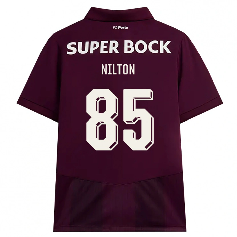 Danxen Kvinnor Nilton #85 Vinröd Vit Bortatröja Matchtröjor 2026/27 Tröjor T-Tröja