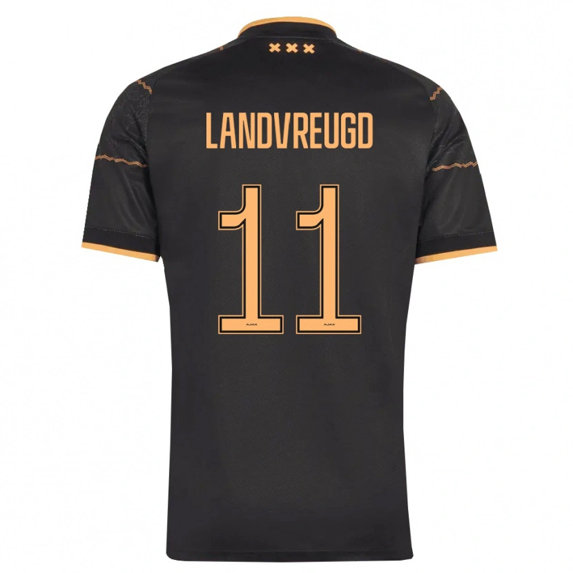 Danxen Kvinnor Nafairon Landvreugd #11 Svart Orange Bortatröja Matchtröjor 2026/27 Tröjor T-Tröja