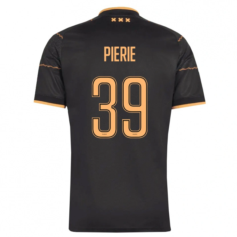 Danxen Kvinnor Kik Pierie #39 Svart Orange Bortatröja Matchtröjor 2026/27 Tröjor T-Tröja