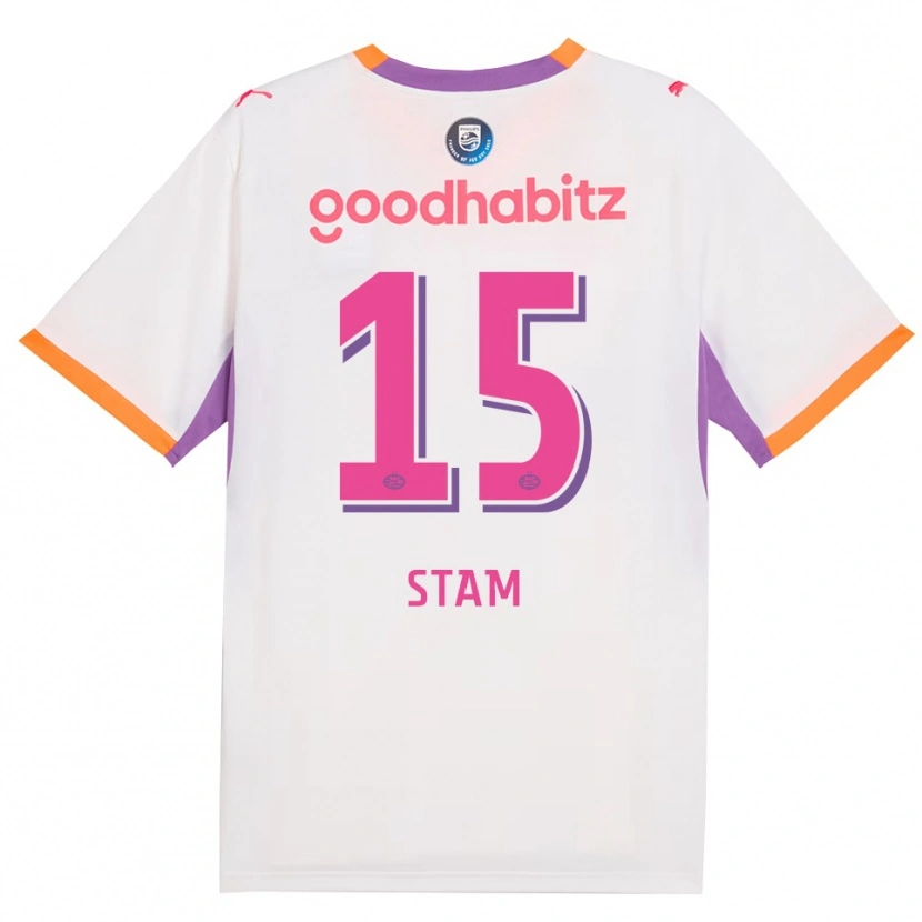 Danxen Kvinnor Dyran Stam #15 Vit Lila Orange Bortatröja Matchtröjor 2026/27 Tröjor T-Tröja