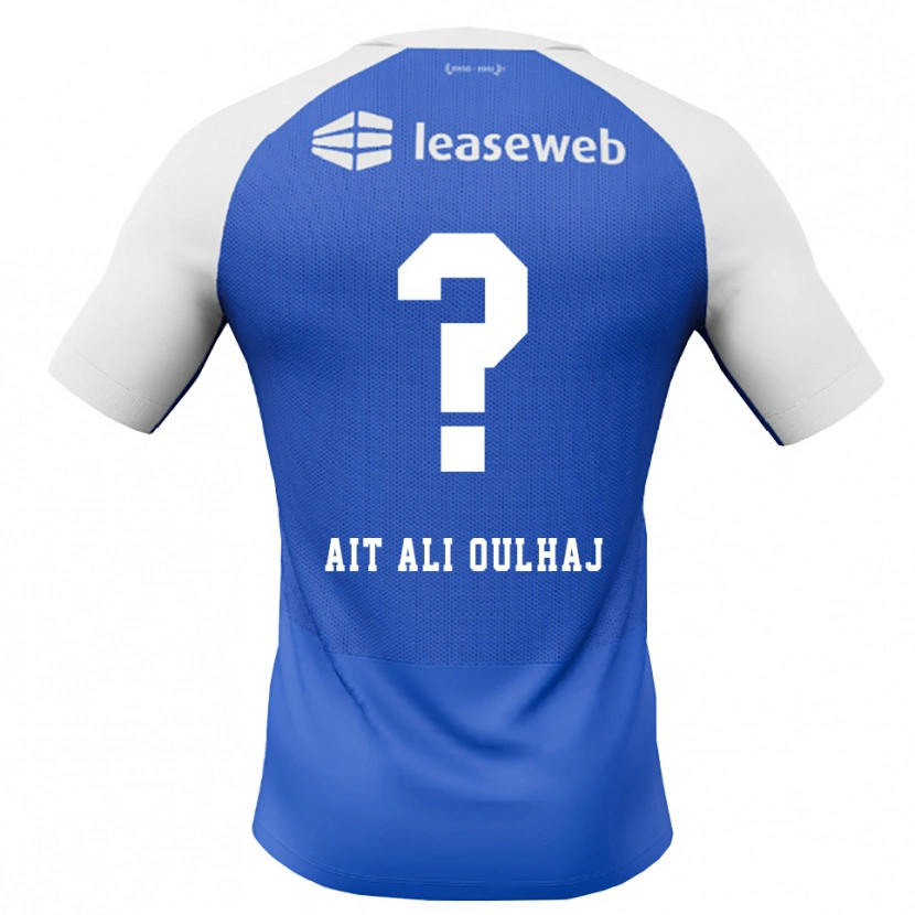 Danxen Kvinnor Adam Ait Ali Oulhaj #0 Kornblå Röd Vit Bortatröja Matchtröjor 2026/27 Tröjor T-Tröja