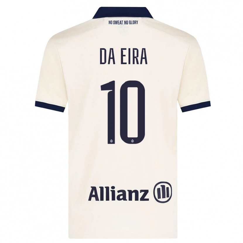 Danxen Kvinnor Stefanie Da Eira #10 Beige Svart Bortatröja Matchtröjor 2026/27 Tröjor T-Tröja