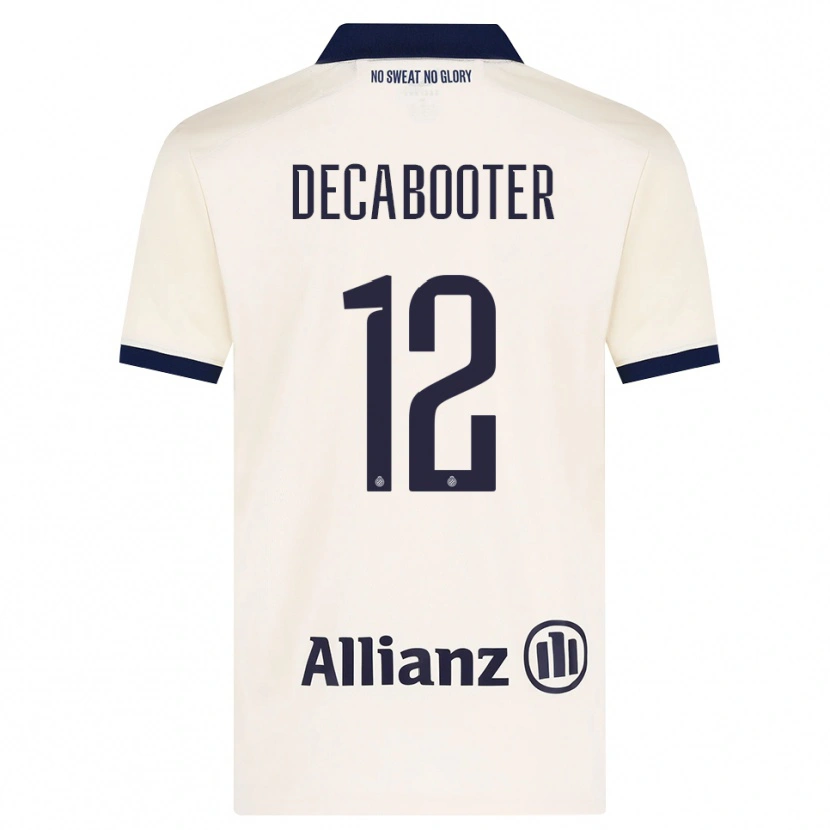 Danxen Kvinnor Marith Decabooter #12 Beige Svart Bortatröja Matchtröjor 2026/27 Tröjor T-Tröja