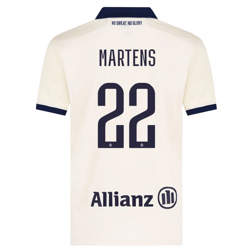 Danxen Kvinnor Quinze Martens #22 Beige Svart Bortatröja Matchtröjor 2026/27 Tröjor T-Tröja