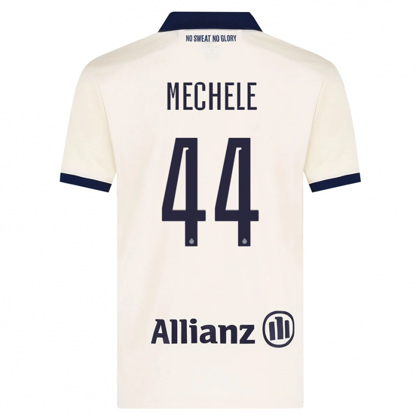 Danxen Kvinnor Brandon Mechele #44 Beige Svart Bortatröja Matchtröjor 2026/27 Tröjor T-Tröja