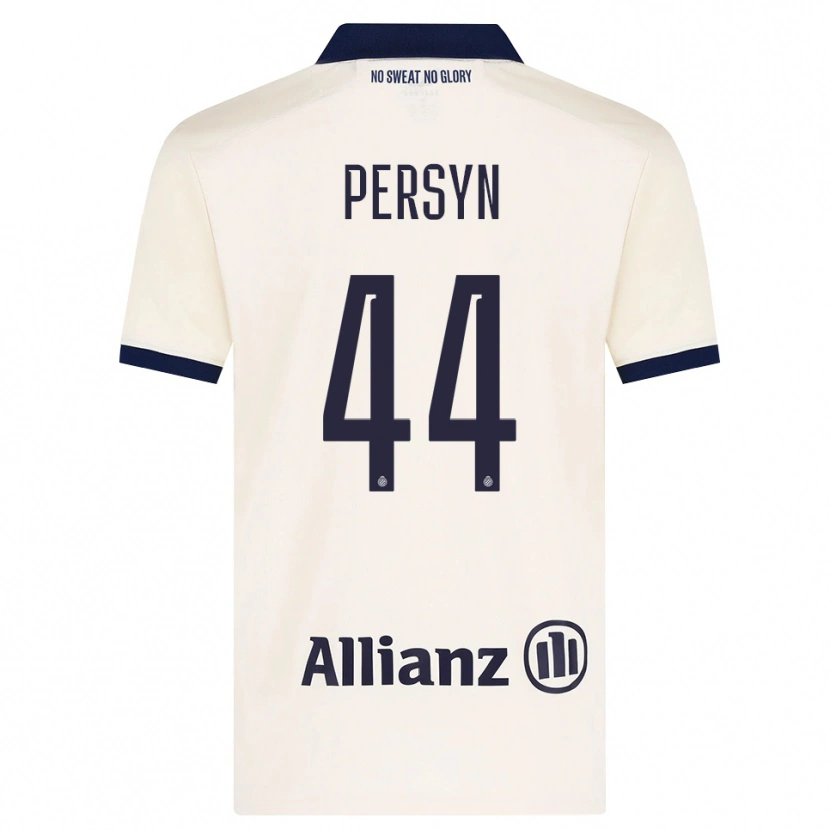 Danxen Kvinnor Noor Persyn #44 Beige Svart Bortatröja Matchtröjor 2026/27 Tröjor T-Tröja