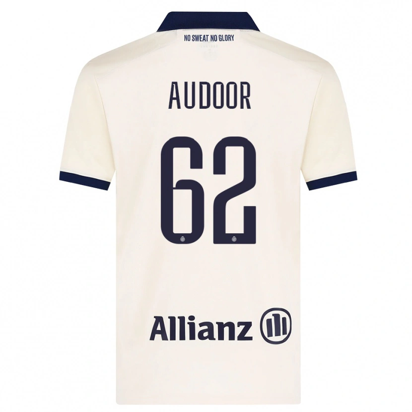 Danxen Kvinnor Lynnt Audoor #62 Beige Svart Bortatröja Matchtröjor 2026/27 Tröjor T-Tröja
