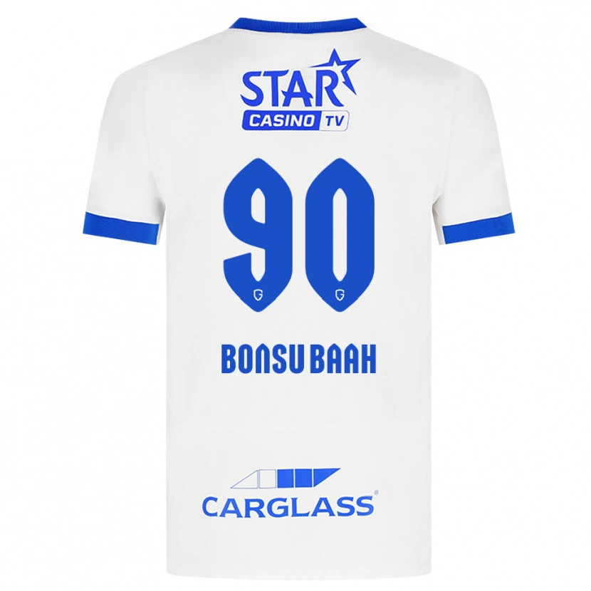 Danxen Kvinnor Christopher Bonsu Baah #90 Vit Blå Bortatröja Matchtröjor 2026/27 Tröjor T-Tröja