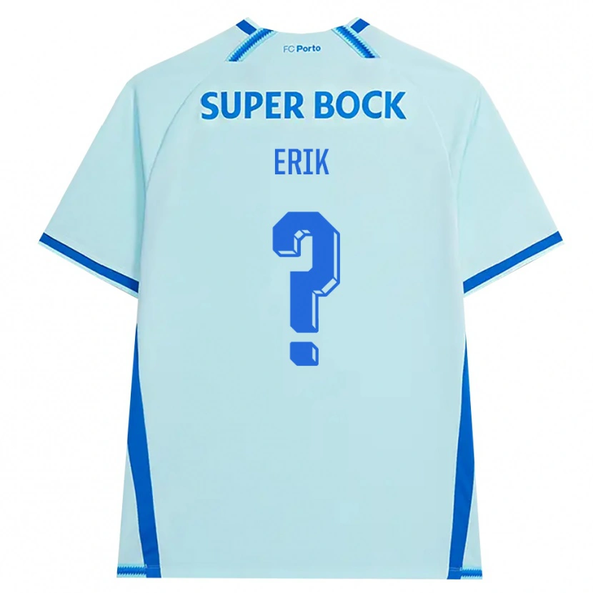 Danxen Kvinnor Erik #0 Ljus Cyan Blå Tredjesatsen Matchtröjor 2026/27 Tröjor T-Tröja