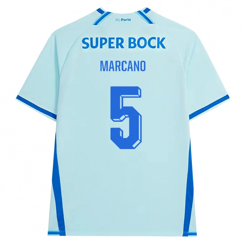 Danxen Kvinnor Ivan Marcano #5 Ljus Cyan Blå Tredjesatsen Matchtröjor 2026/27 Tröjor T-Tröja