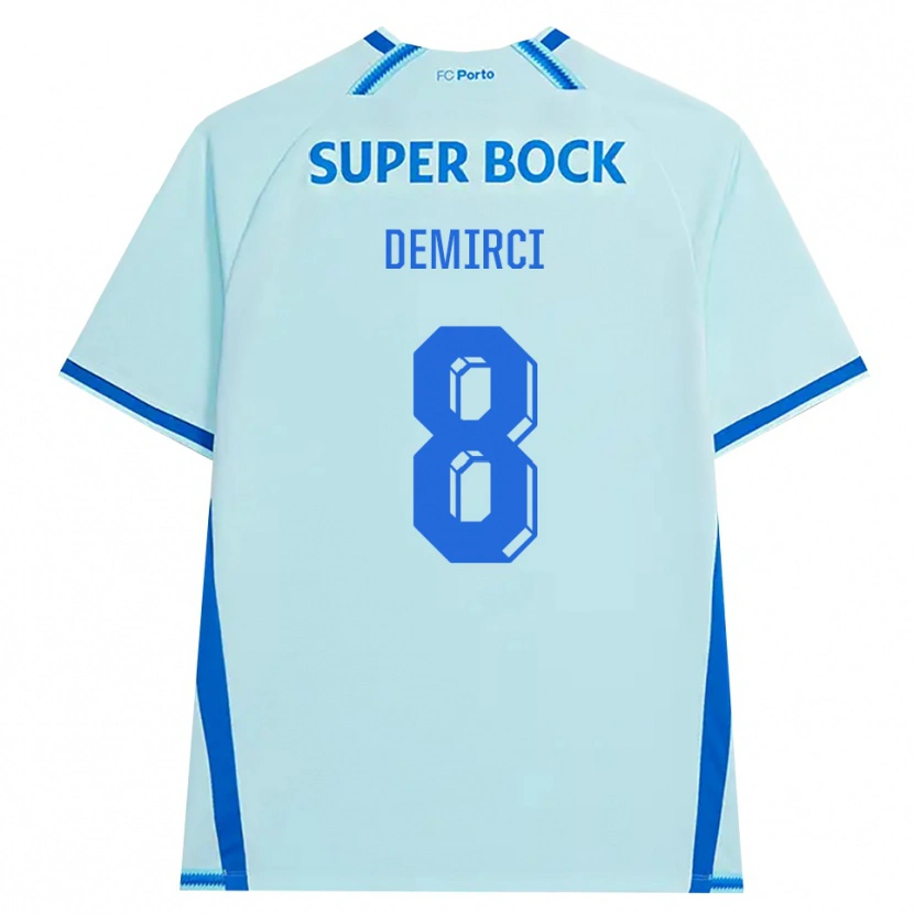 Danxen Kvinnor Rayan Demirci #8 Ljus Cyan Blå Tredjesatsen Matchtröjor 2026/27 Tröjor T-Tröja