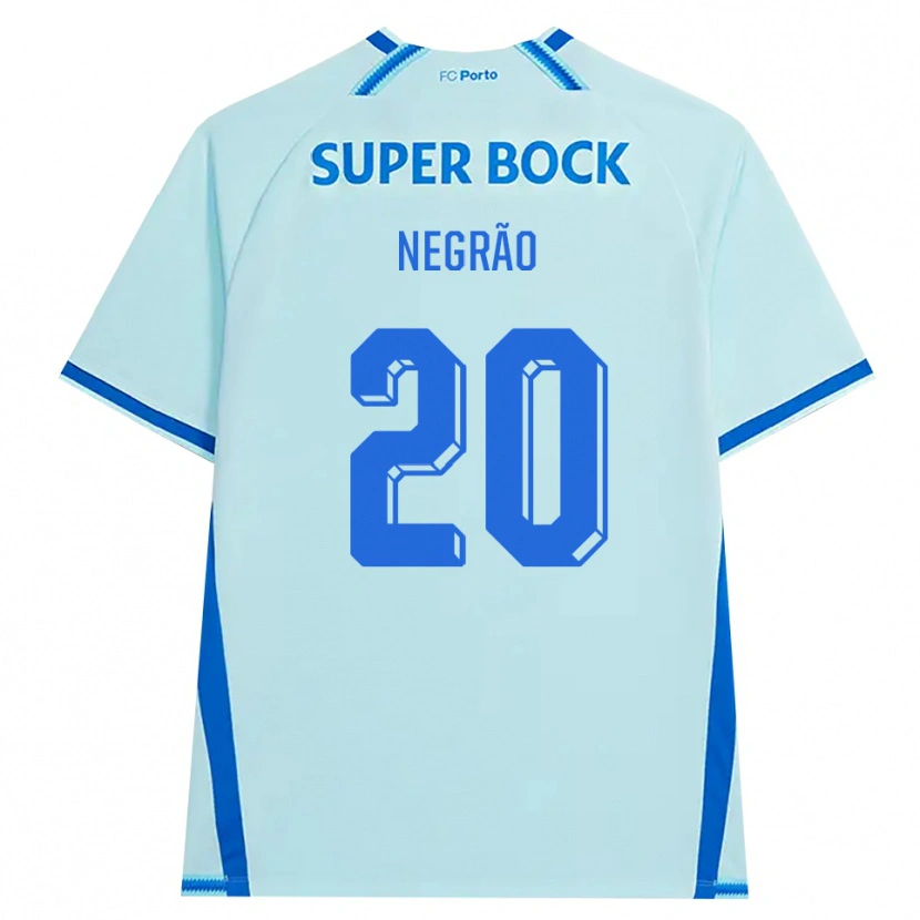 Danxen Kvinnor Maria Negrão #20 Ljus Cyan Blå Tredjesatsen Matchtröjor 2026/27 Tröjor T-Tröja