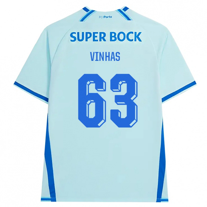 Danxen Kvinnor David Vinhas #63 Ljus Cyan Blå Tredjesatsen Matchtröjor 2026/27 Tröjor T-Tröja
