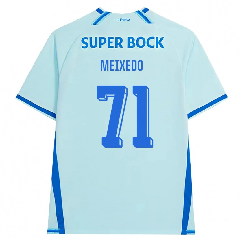 Danxen Kvinnor Francisco Meixedo #71 Ljus Cyan Blå Tredjesatsen Matchtröjor 2026/27 Tröjor T-Tröja