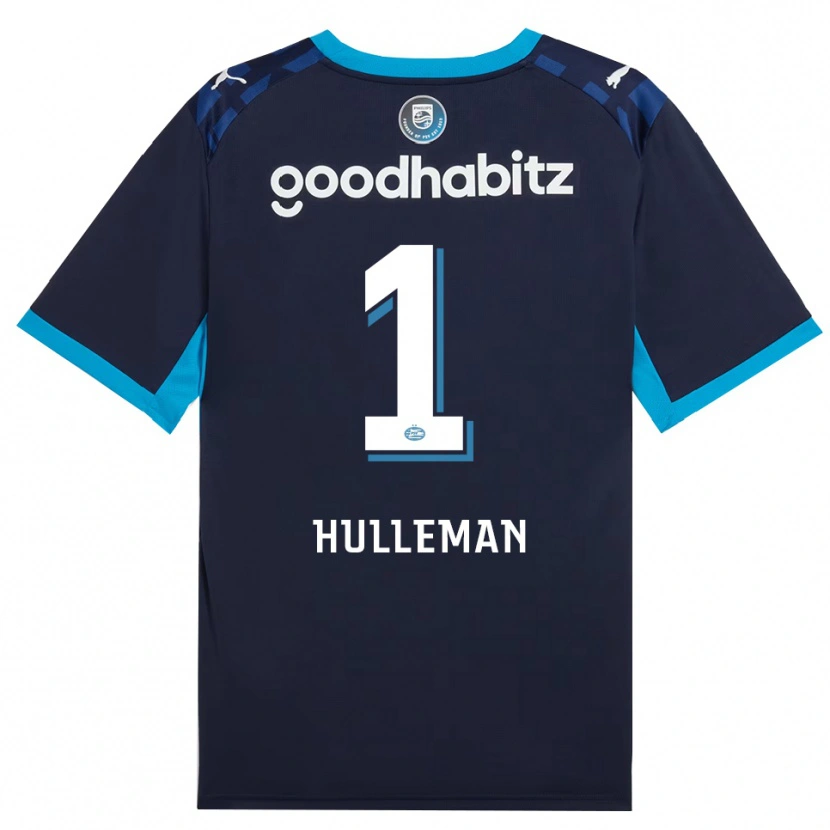 Danxen Kvinnor Daan Hulleman #1 Kornblå Kungligblå Tredjesatsen Matchtröjor 2026/27 Tröjor T-Tröja