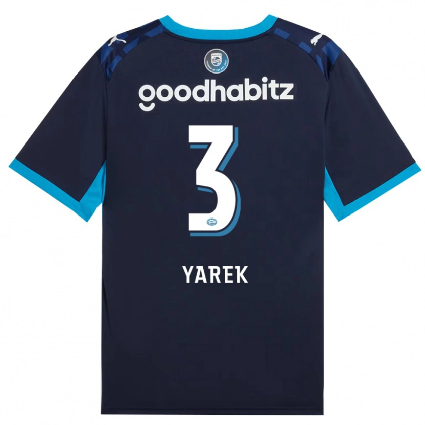 Danxen Kvinnor Yarek Gasiorowski #3 Kornblå Kungligblå Tredjesatsen Matchtröjor 2026/27 Tröjor T-Tröja