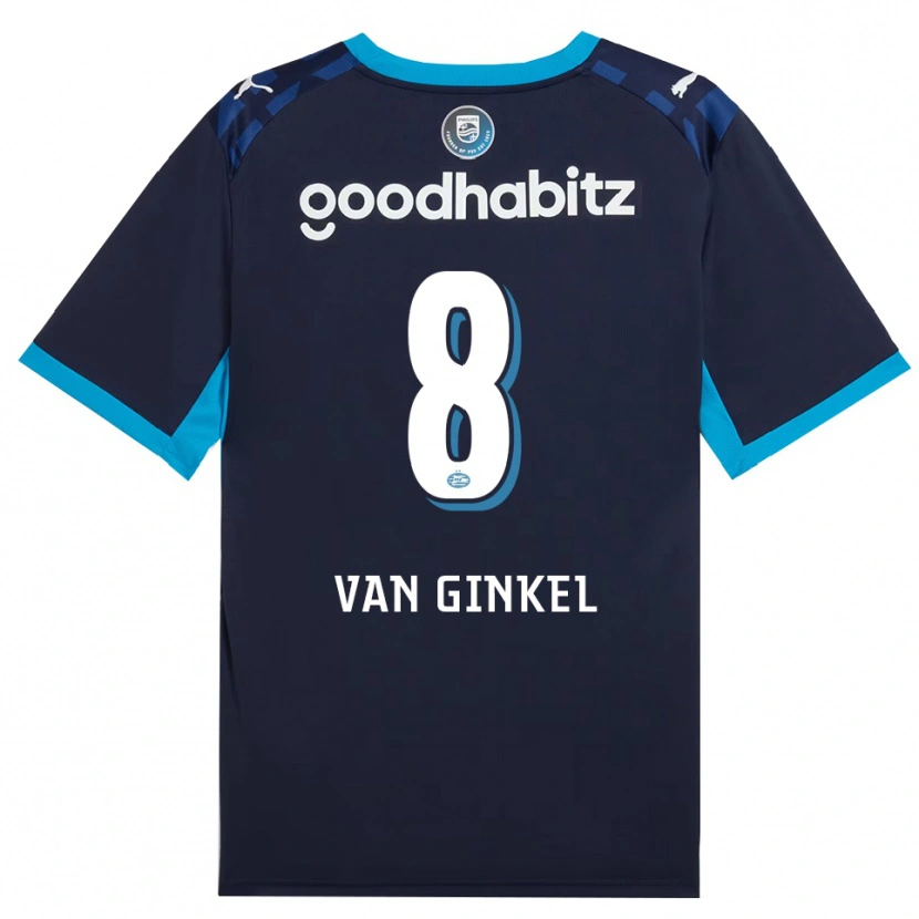 Danxen Kvinnor Marco Van Ginkel #8 Kornblå Kungligblå Tredjesatsen Matchtröjor 2026/27 Tröjor T-Tröja