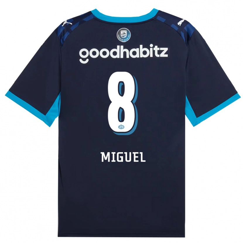 Danxen Kvinnor Yani Miguel #8 Kornblå Kungligblå Tredjesatsen Matchtröjor 2026/27 Tröjor T-Tröja