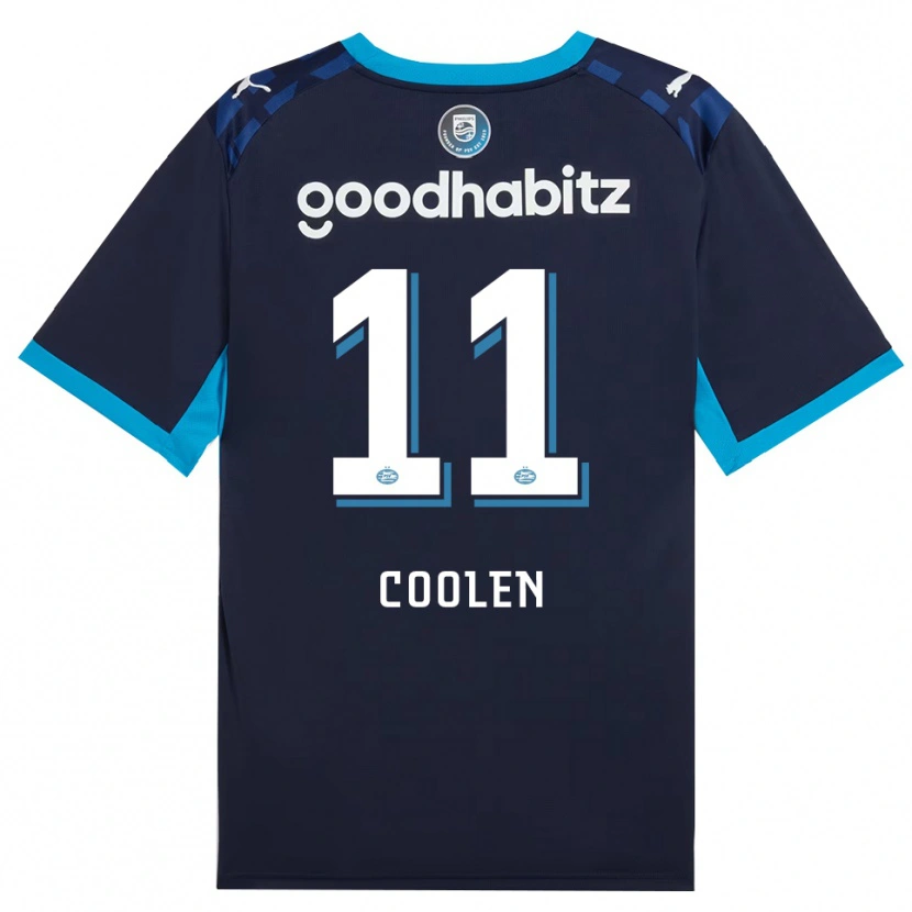 Danxen Kvinnor Nadia Coolen #11 Kornblå Kungligblå Tredjesatsen Matchtröjor 2026/27 Tröjor T-Tröja