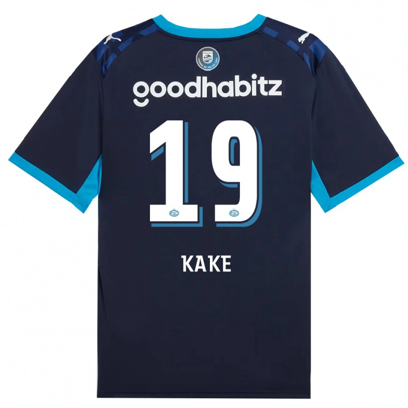 Danxen Kvinnor Souhel Kake #19 Kornblå Kungligblå Tredjesatsen Matchtröjor 2026/27 Tröjor T-Tröja