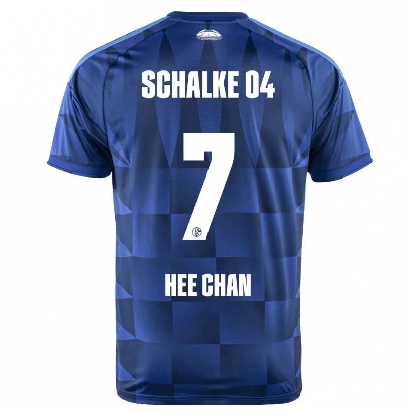 Danxen Kvinnor Hee-Chan Hwang #7 Mörkblå Gul Vit Hemmatröja Matchtröjor 2026/27 Tröjor T-Tröja
