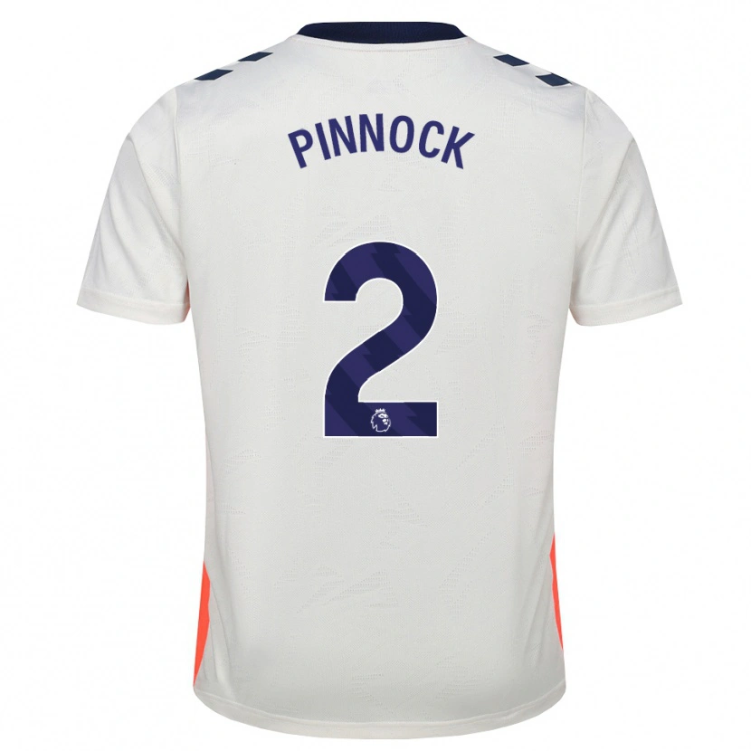 Danxen Kvinnor Ethan Pinnock #2 Vit Orange Kungligt Blå Bortatröja Matchtröjor 2026/27 Tröjor T-Tröja