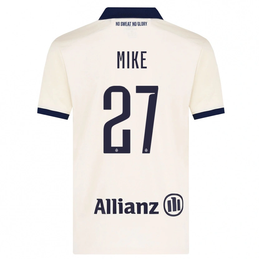 Danxen Kvinnor Wisdom Mike #27 Beige Svart Bortatröja Matchtröjor 2026/27 Tröjor T-Tröja