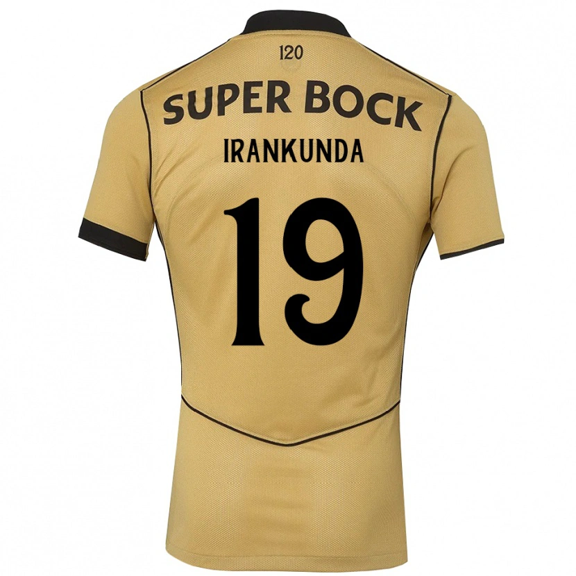 Danxen Kvinnor Nestory Irankunda #19 Gyllene Svart Bortatröja Matchtröjor 2026/27 Tröjor T-Tröja