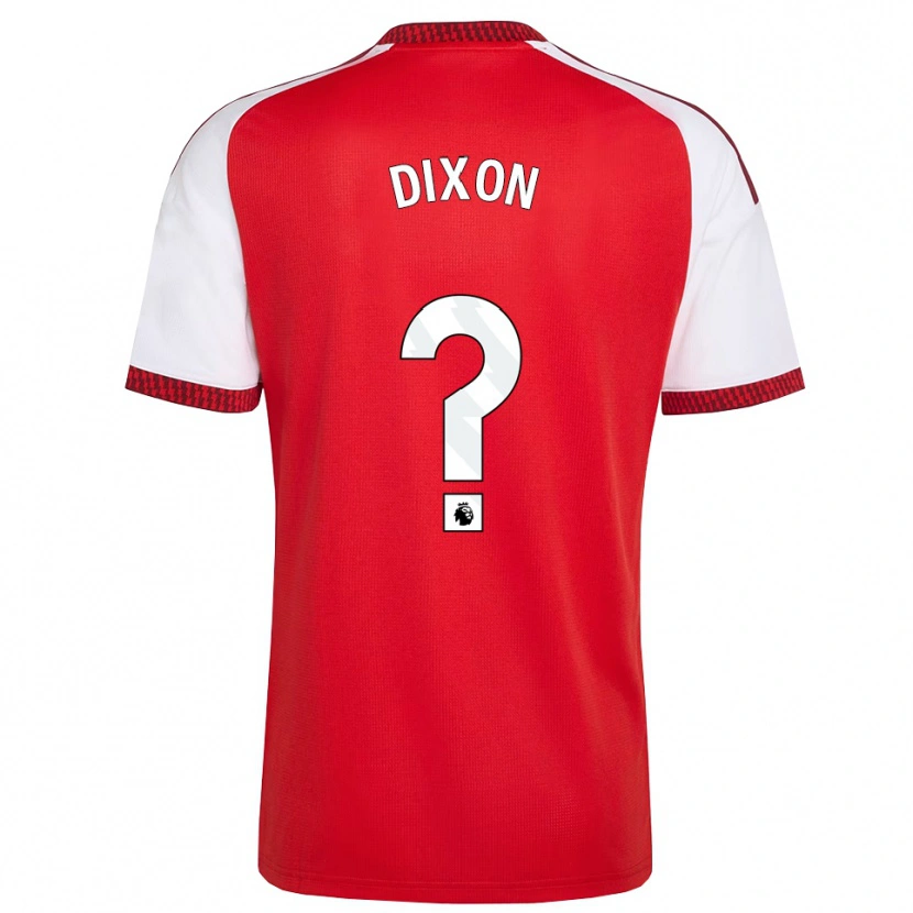 Danxen Barn Danny Dixon #0 Röd Vit Svart Hemmatröja Matchtröjor 2026/27 Tröjor T-Tröja