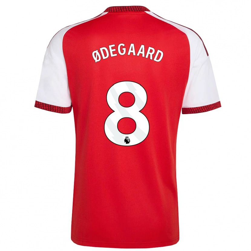 Danxen Barn Martin Ødegaard #8 Röd Vit Svart Hemmatröja Matchtröjor 2026/27 Tröjor T-Tröja