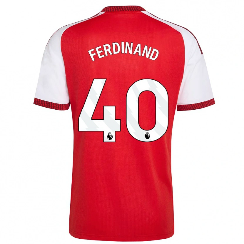 Danxen Barn Seb Ferdinand #40 Röd Vit Svart Hemmatröja Matchtröjor 2026/27 Tröjor T-Tröja