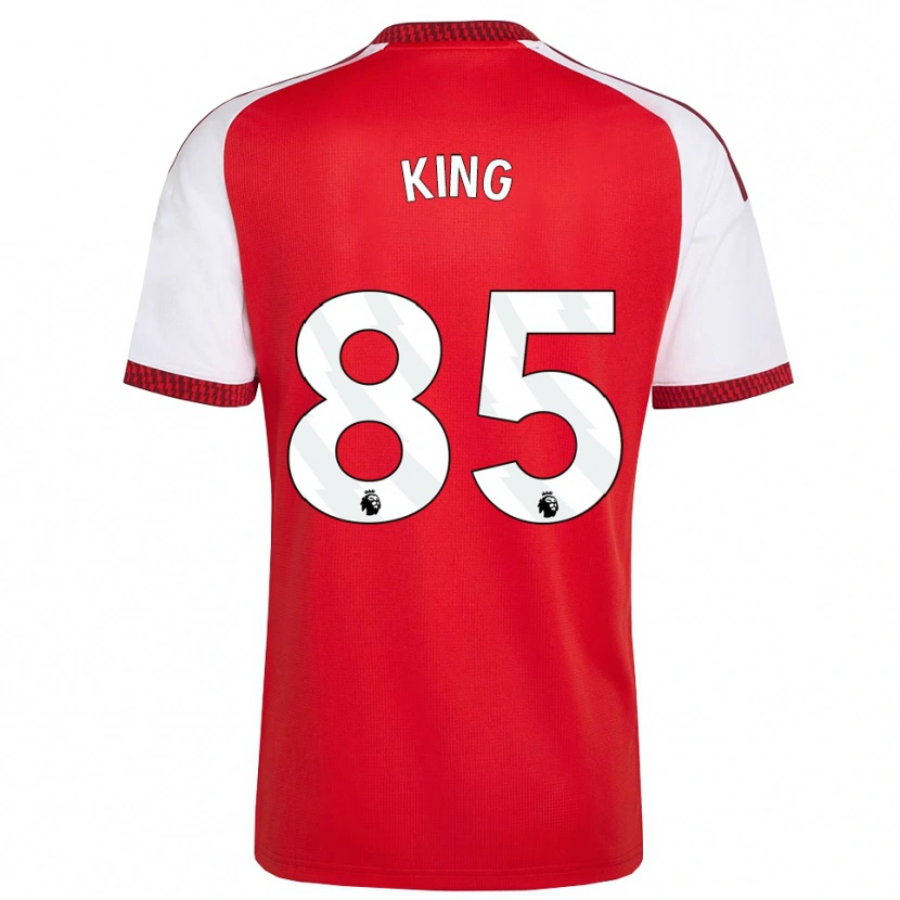 Danxen Barn Josiah King #85 Röd Vit Svart Hemmatröja Matchtröjor 2026/27 Tröjor T-Tröja