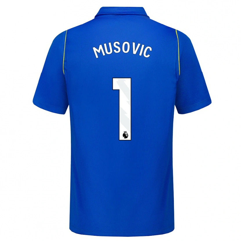 Danxen Barn Zecira Musovic #1 Blå Gul Hemmatröja Matchtröjor 2026/27 Tröjor T-Tröja