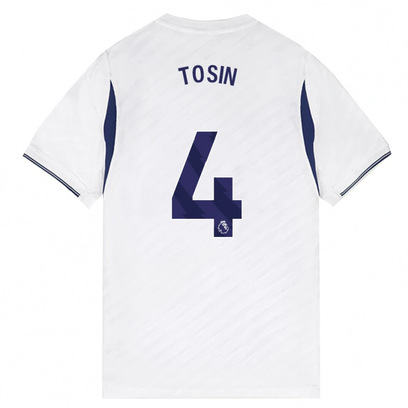 Danxen Barn Tosin Adarabioyo #4 Vit Röd Lila Hemmatröja Matchtröjor 2026/27 Tröjor T-Tröja