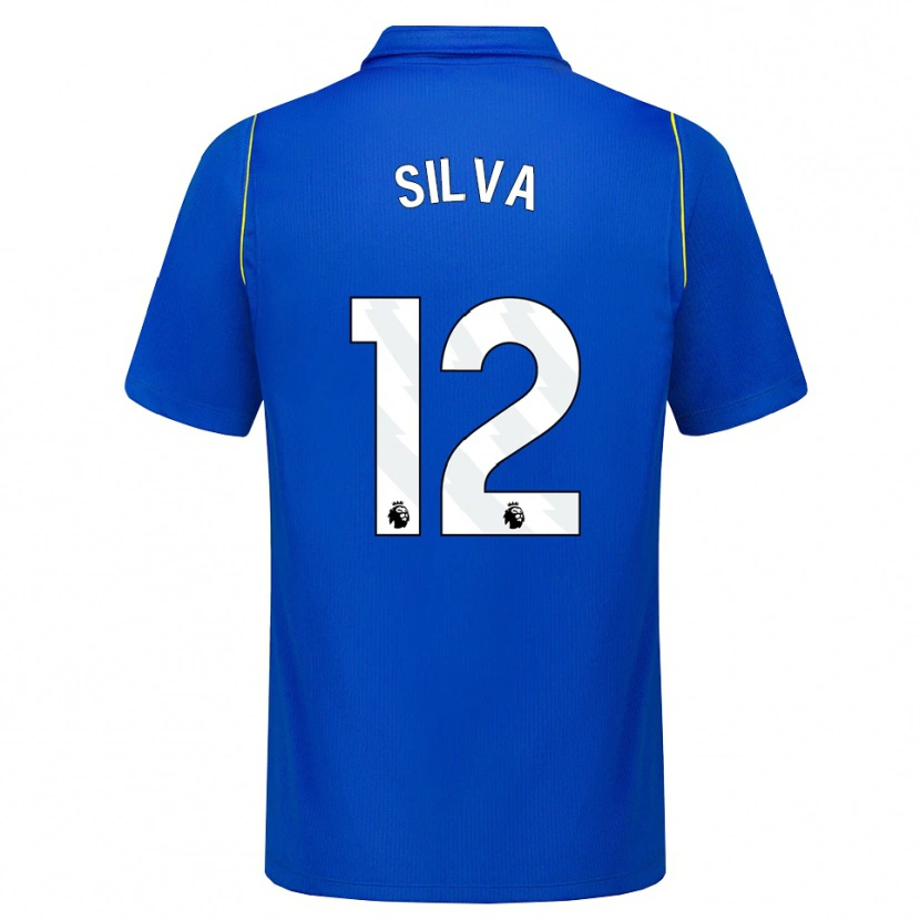 Danxen Barn Isago Silva #12 Blå Gul Hemmatröja Matchtröjor 2026/27 Tröjor T-Tröja