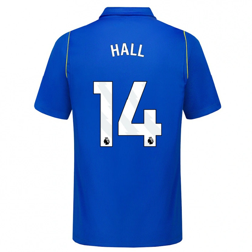 Danxen Barn Jacob Hall #14 Blå Gul Hemmatröja Matchtröjor 2026/27 Tröjor T-Tröja