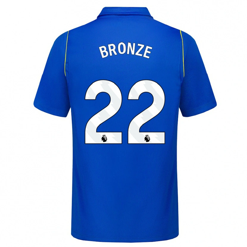 Danxen Barn Lucy Bronze #22 Blå Gul Hemmatröja Matchtröjor 2026/27 Tröjor T-Tröja