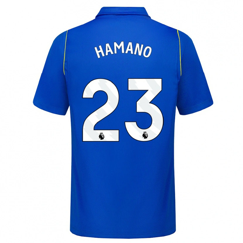 Danxen Barn Maika Hamano #23 Blå Gul Hemmatröja Matchtröjor 2026/27 Tröjor T-Tröja