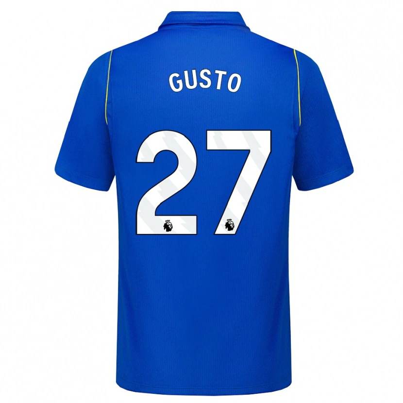 Danxen Barn Malo Gusto #27 Blå Gul Hemmatröja Matchtröjor 2026/27 Tröjor T-Tröja