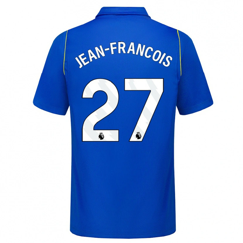 Danxen Barn Oriane Jean-Francois #27 Blå Gul Hemmatröja Matchtröjor 2026/27 Tröjor T-Tröja